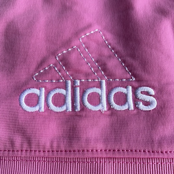 Like New Adidas Pink zip up jacket 9 months - Picture 5 of 7